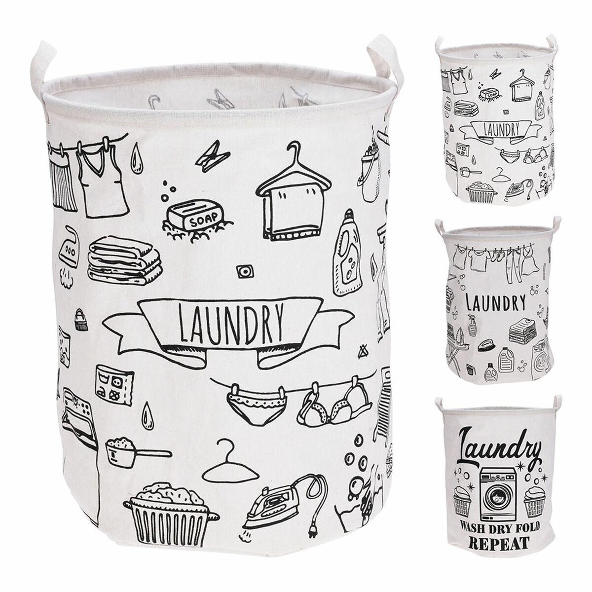 Lifetime taske til vasketøj - polypropylen Ø 40 × 50 cm, multifarvet