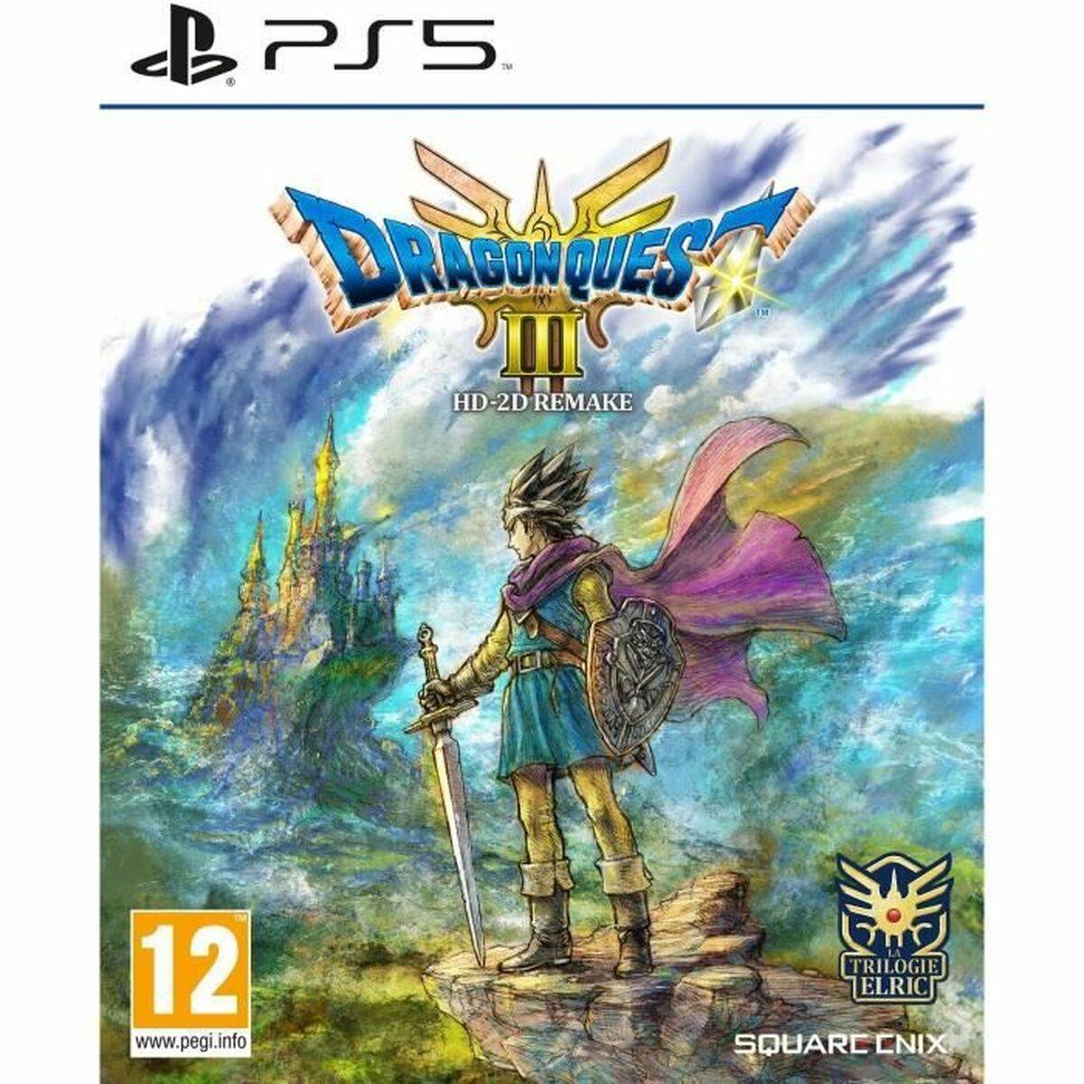 PlayStation 5 spil Square Enix Dragon Quest III Hd-2d Remake