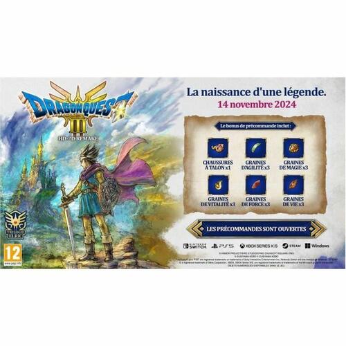 PlayStation 5 spil Square Enix Dragon Quest III Hd-2d Remake