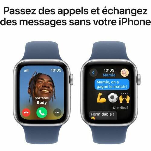Smartwatch Apple Watch SE Blå Sølvfarvet Ø 44 mm