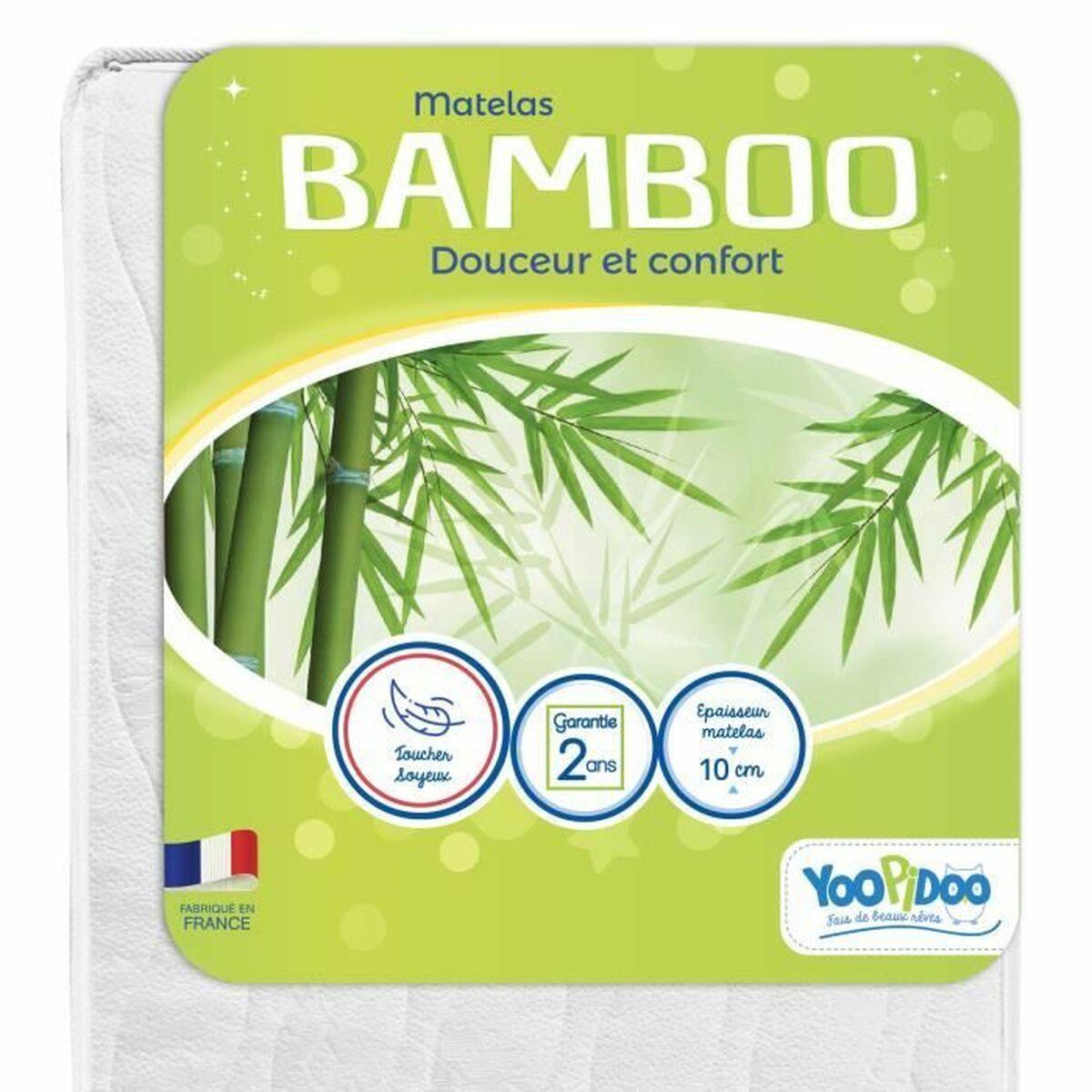 Babymadras YOOPIDOO Bamboo 60 x 120 cm