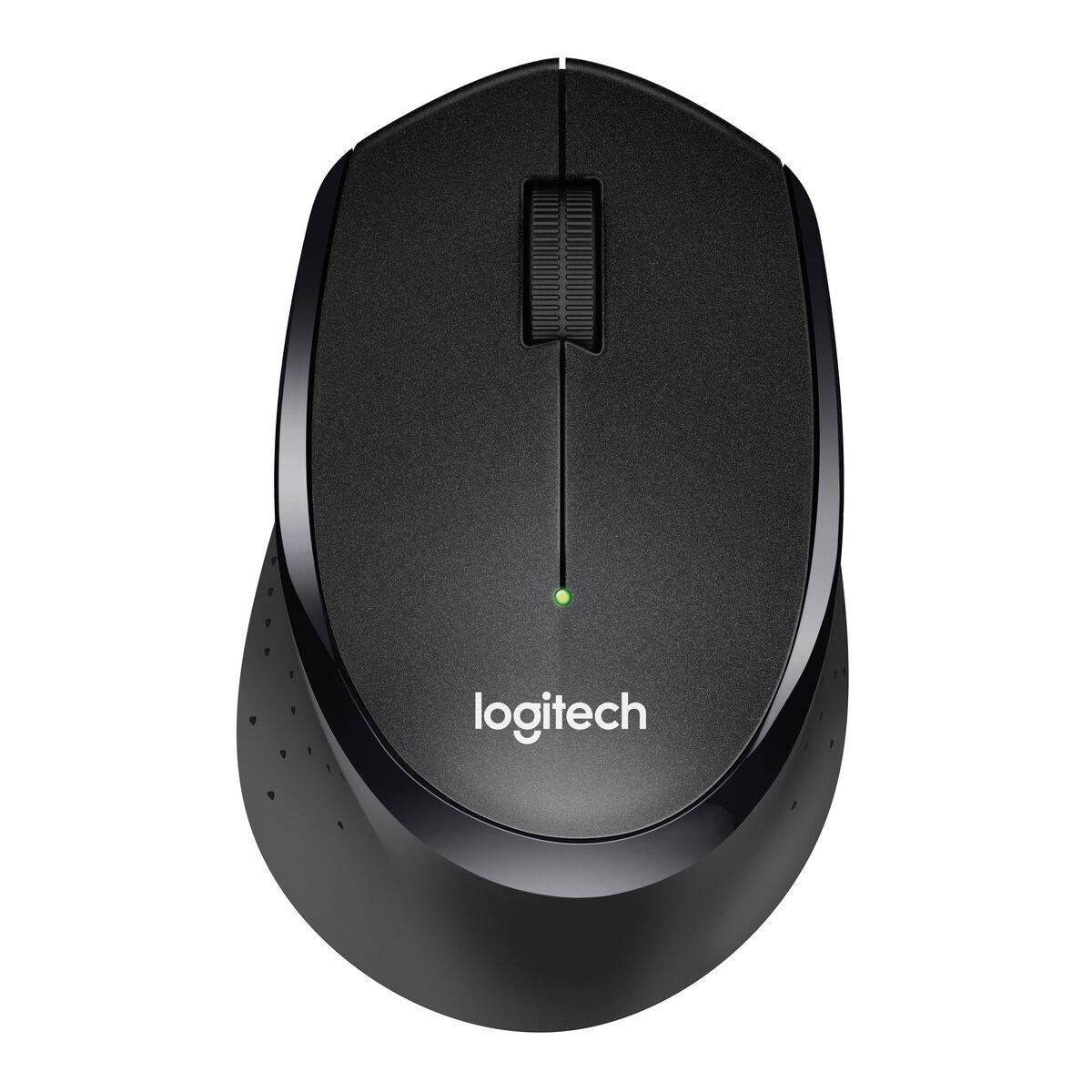 Optisk trådløs mus Logitech B330 SILENT PLUS Sort