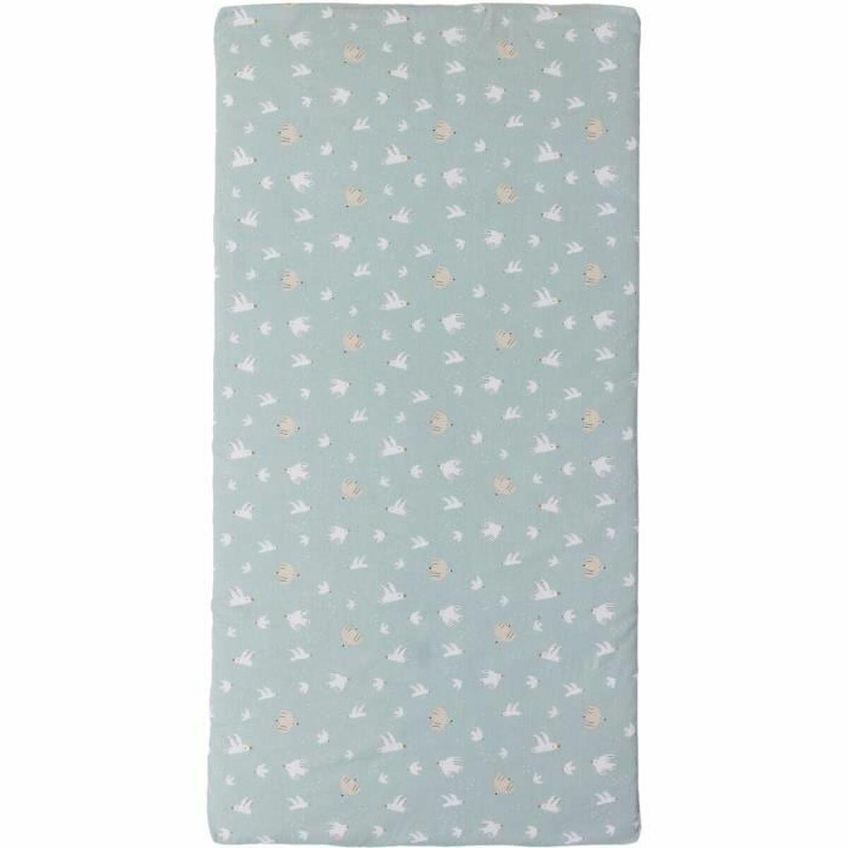 Tineo babymadras Over the Sea Nomadic - 120 × 60 × 4 cm, blå