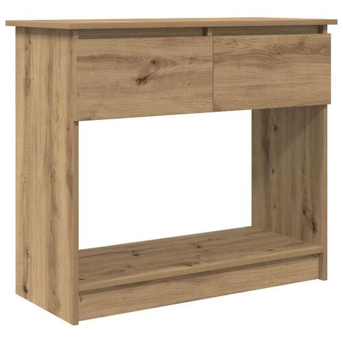 Konsolbord med skuffer 85,5x38,5x74,5 cm kunsteg