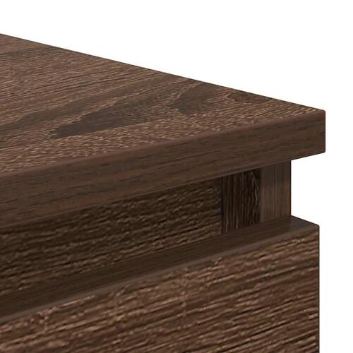 Skrivebord 86x49x76 cm konstrueret træ hvid