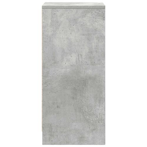 Skænk 29,5x34x76 cm konstrueret træ betongrå