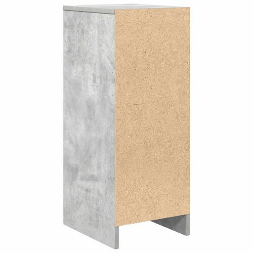 Skænk 29,5x34x76 cm konstrueret træ betongrå