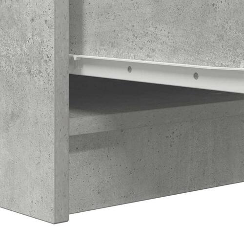 Skænk 29,5x34x76 cm konstrueret træ betongrå