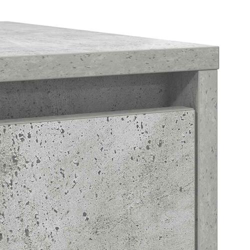 Skænk 29,5x34x76 cm konstrueret træ betongrå