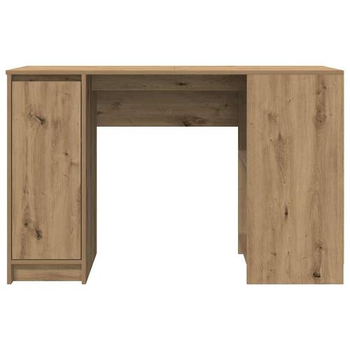 Skrivebord 120x42x76 cm konstrueret træ kunsteg
