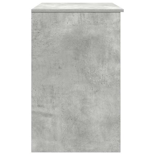 Skrivebord 86x49x76 cm konstrueret træ betongrå
