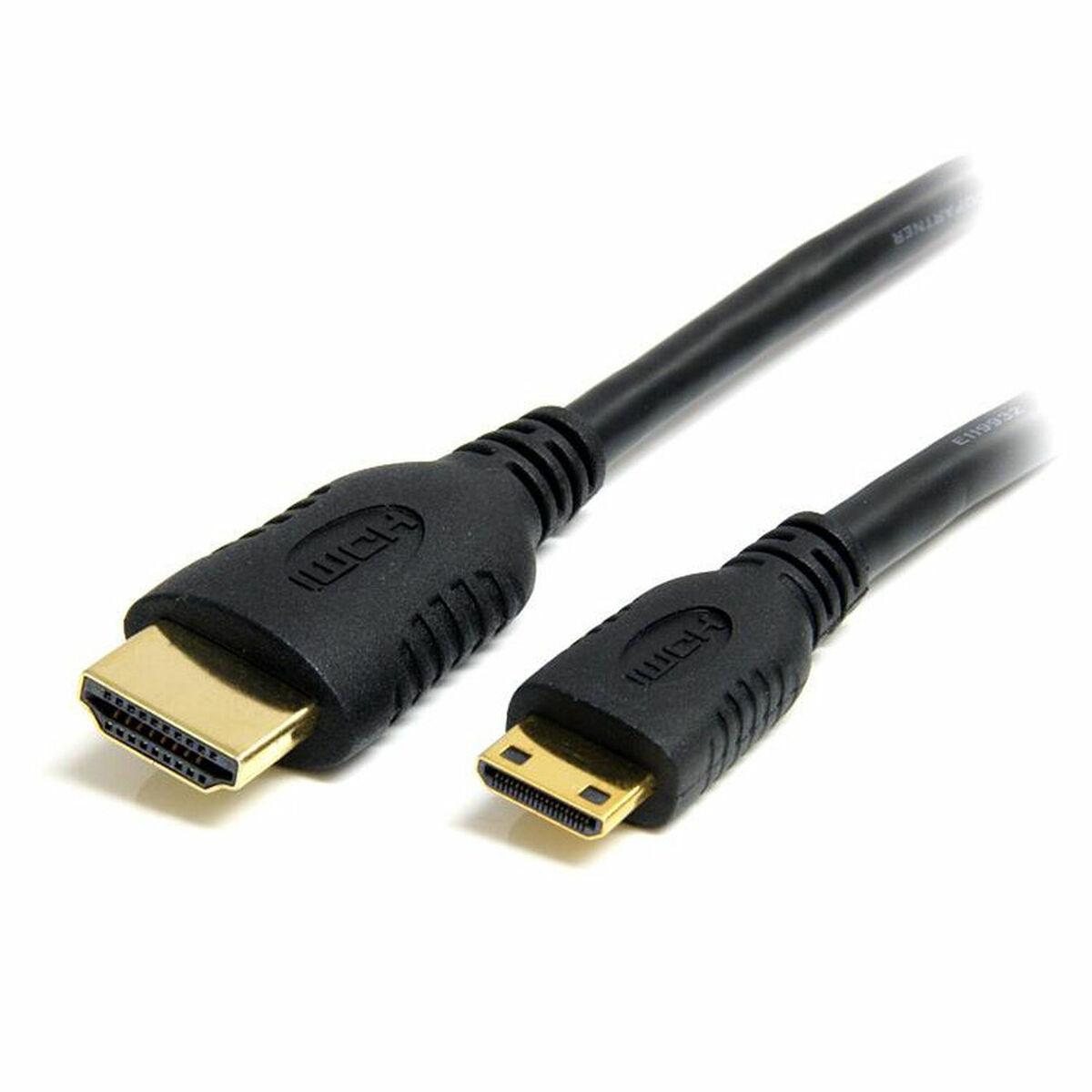 Startech HDMI-kabel Micro HDMI til HDMI - 1 m - sort