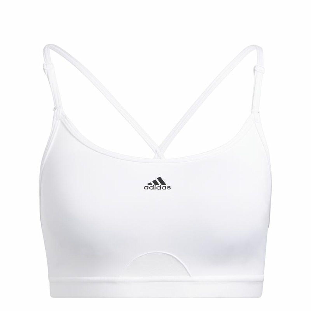 Sports-BH Adidas Aeroreact Ls P Hvid S