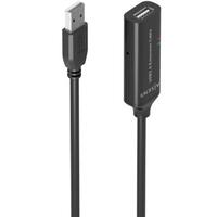 USB-kabel Aisens A101-0916 Sort 15 m
