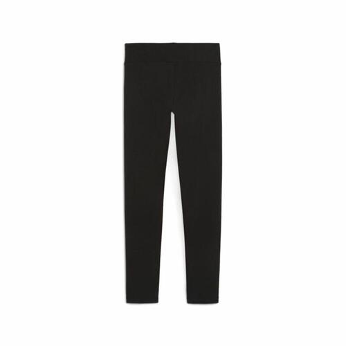 Sport leggings til børn Puma Essentials+ Script Metallic Sort 15-16 år