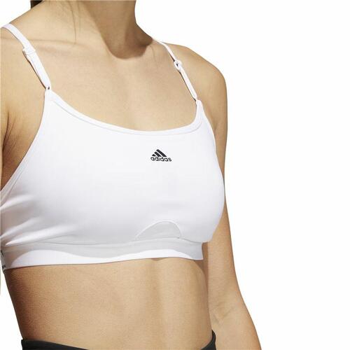 Sports-BH Adidas Aeroreact Ls P Hvid L