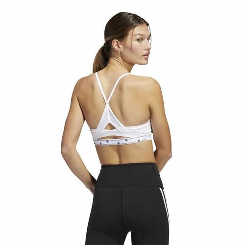Sports-BH Adidas Aeroreact Ls P Hvid XS