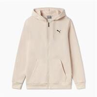 Hættetrøje til Mænd Puma Essentials+ Graphic Hoodie Fz Beige L