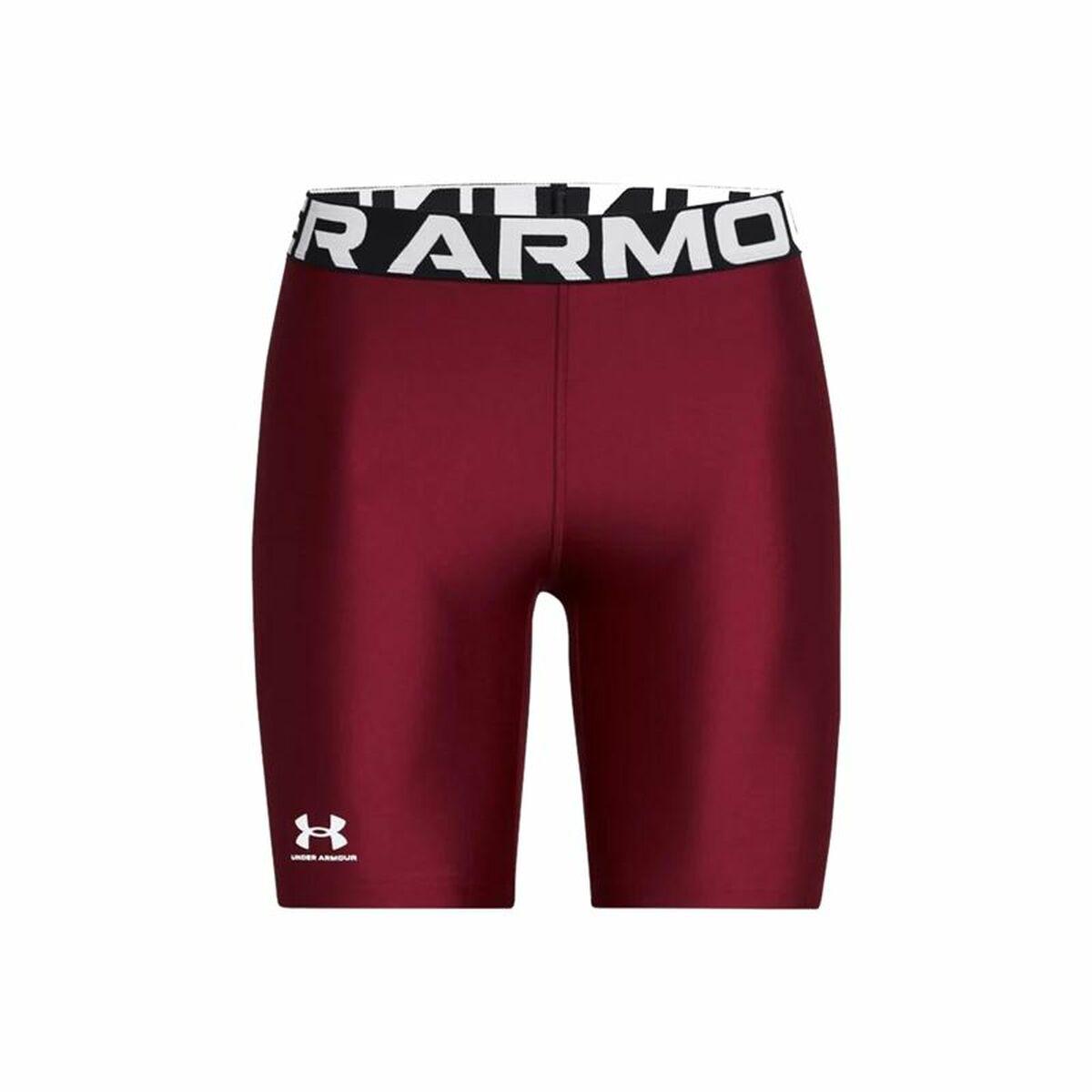 Under Armour sportsleggings til mænd - rødbrun/højrød (M)