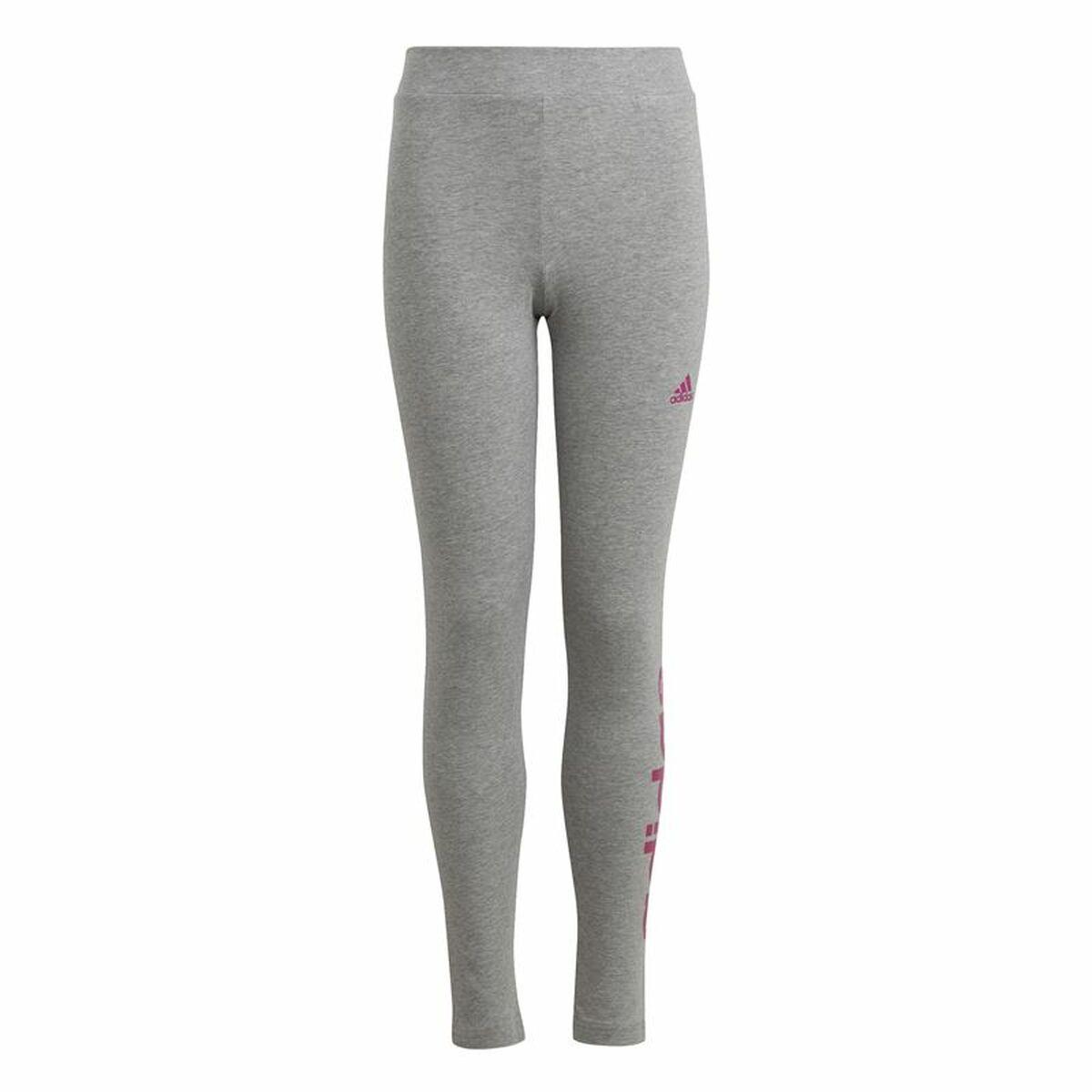 Sport leggings til børn Adidas Grå 13-14 år