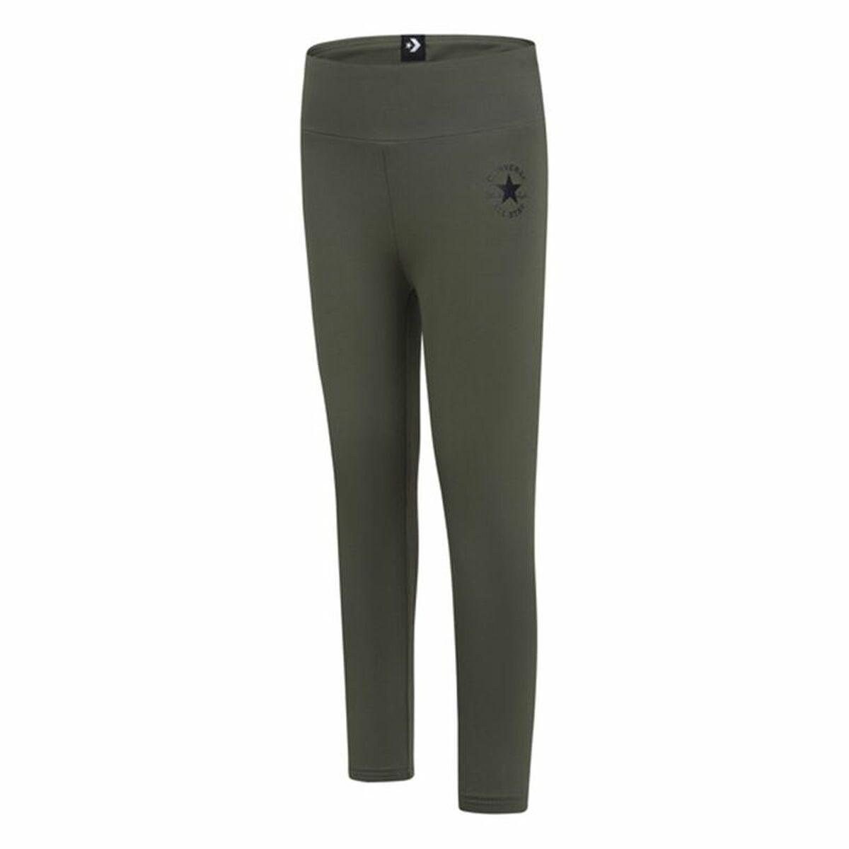Converse Chuck Patch High Rise sportsleggings til børn, grøn (10-12 år)