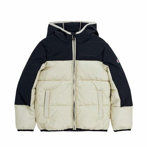 Sportsjakke til Mænd Champion Hooded Beige S