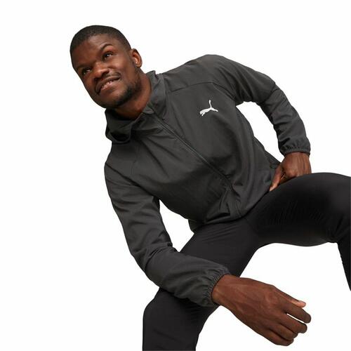 Sportsjakke til Mænd Puma Run Favorite Woven Sort M