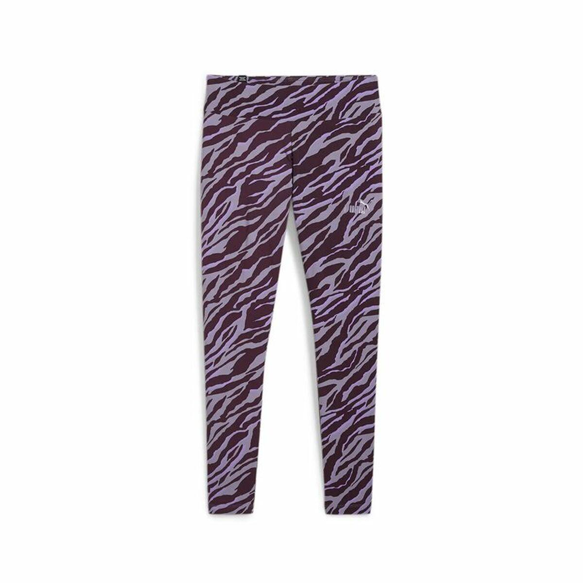 Puma Ess+ Animal AOP sportsleggins til kvinder - Lilla, M
