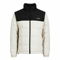Sportsjakke til Mænd Jack & Jones Jjben Square Moonbeam Hvid XL