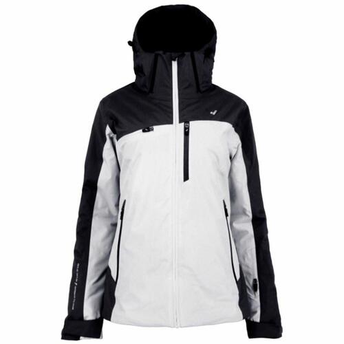 Skijakke Joluvi Sestriere Hvid Sort XS