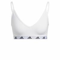 Sports-BH Adidas Pureb Ls Hvid L