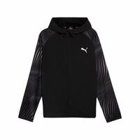 Sportsjakke til Mænd Puma Run Favorite Aop Woven Sort XL