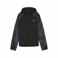 Sportsjakke til damer Puma Run Favorite AOP OV Sort S