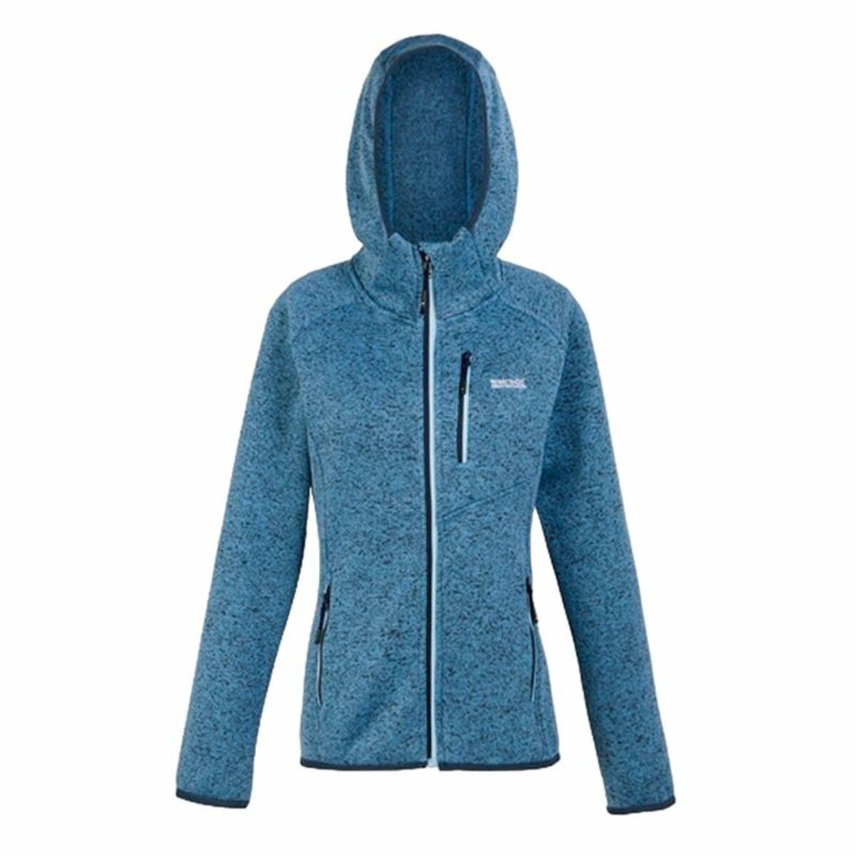 Regatta Wms Newhill fleece med hætte - Indigo, dame S