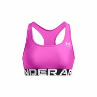 Sports-BH Under Armour Hg Mid Branded Lilla Mørk pink S