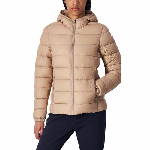 Sportsjakke til damer Champion Hooded Beige XL