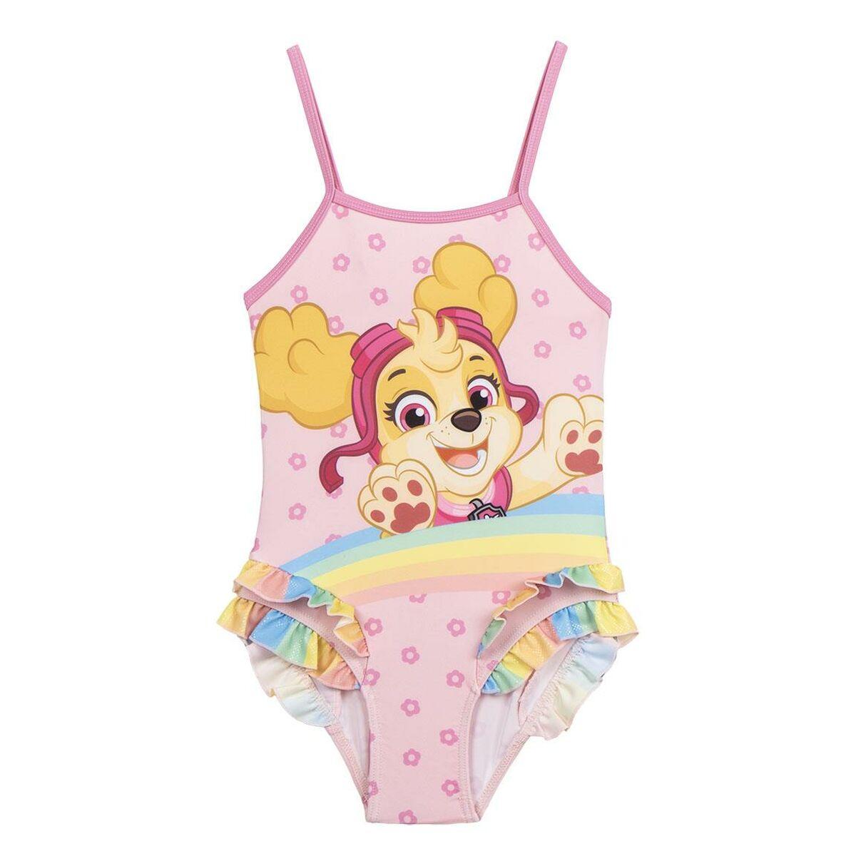 Badedragt til piger The Paw Patrol Lyserød 4 år