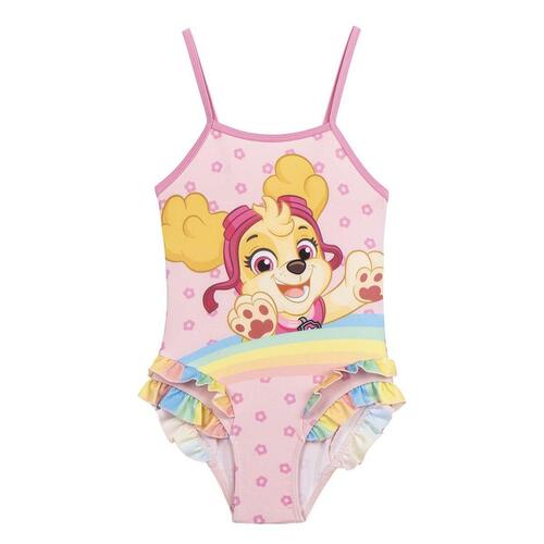 Badedragt til piger The Paw Patrol Lyserød 3 år