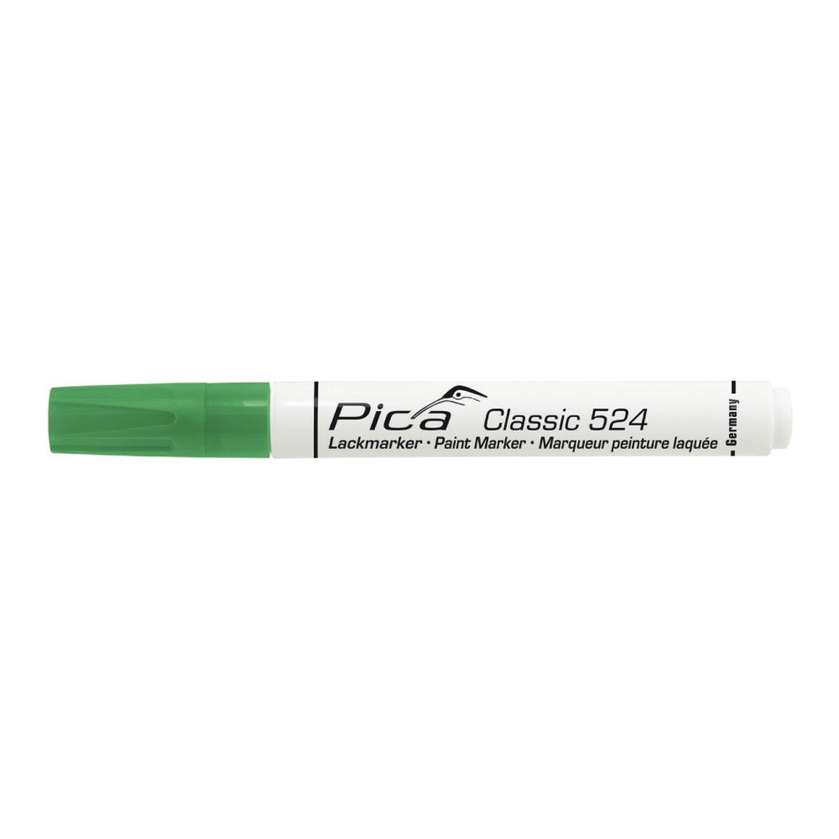 Pica Mærkepen grøn Classic Industry paint marker med rund spids 2-4 mm