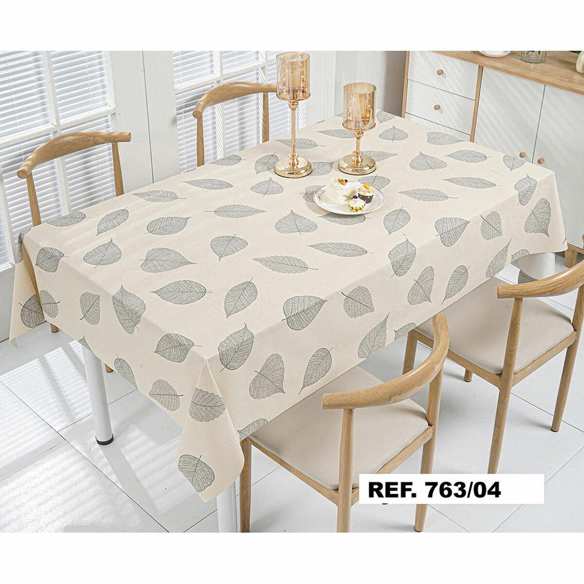 Productos Gol dug på rulle Hoja Silver - PVC, beige, 140 cm x 20 m