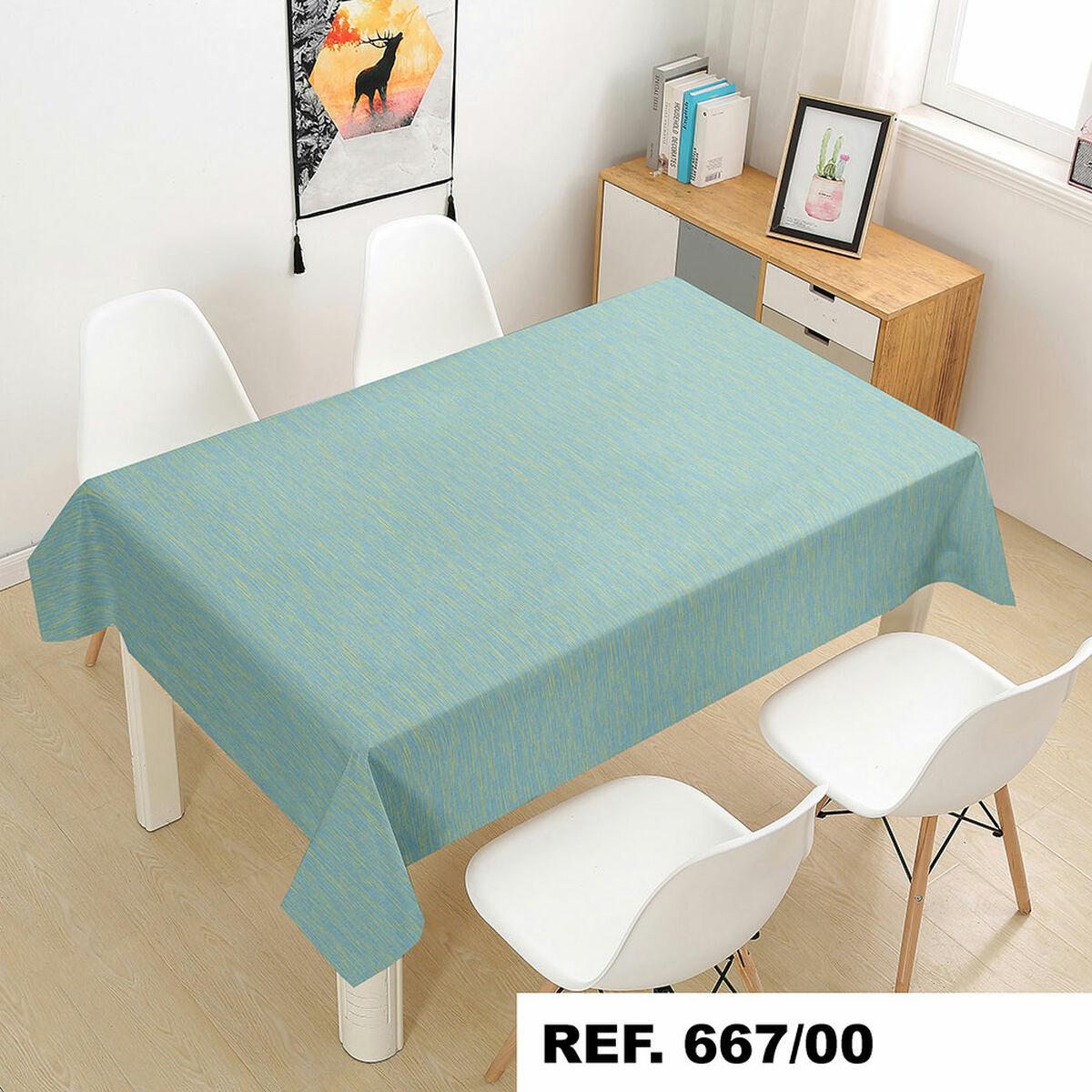 Productos Gol dug på rulle - Marbled Gold, blå, 140 cm x 20 m