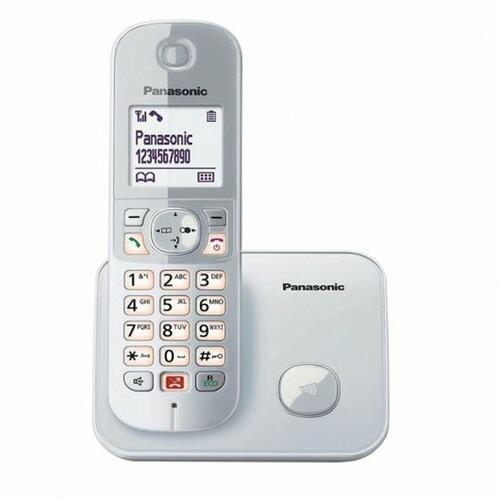 Trådløs telefon Panasonic KXTG6851SPS 1,8" LCD Sølvfarvet