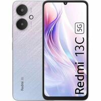 Smartphone Xiaomi REDMI 13C 5G 4-128 SV Octa Core 4 GB RAM 128 GB Sølvfarvet