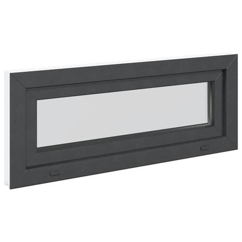Kældervindue RISOR 110x40 cm tilt 2 ruder antracitgrå