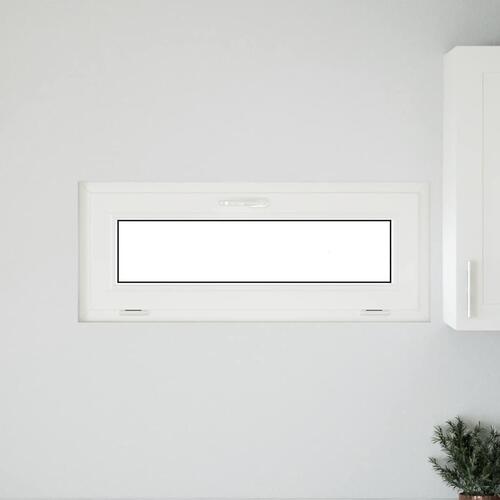 Kældervindue RISOR 100x40 cm tilt 2 ruder hvid
