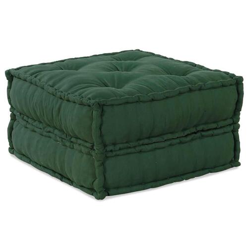 Modulpuf stof 70x70x36 grøn