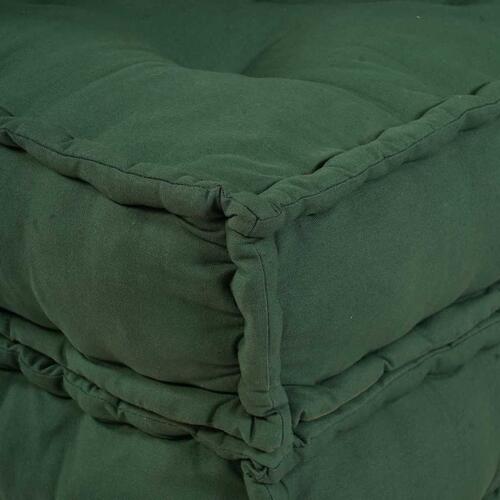 Modulpuf stof 70x70x36 grøn