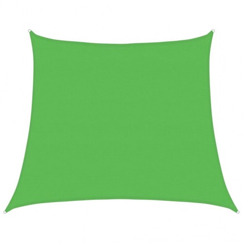 Solsejl trapez 4/5 × 4 m - HDPE 160 g/m², lysegrøn