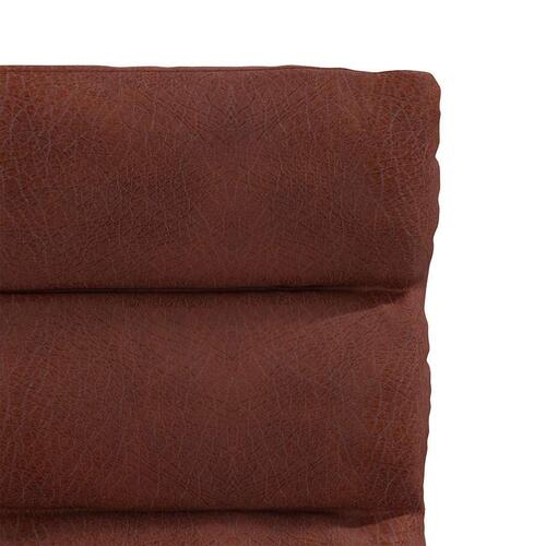 Spisebordsstole 4 stk. kunstlæder blank brun