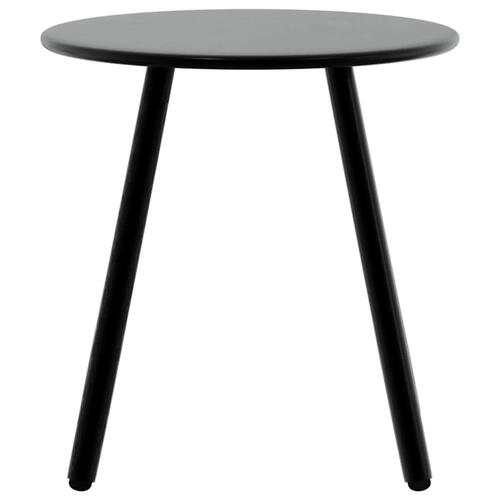Havestolssæt 3 stk. polyrattan sort